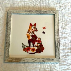 PRESSED FLOWER FOX
